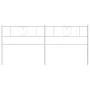 Cabecero de metal blanco 193 cm de , Cabeceros y pies de cama - Ref: Foro24-355549, Precio: 37,22 €, Descuento: %