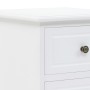 Mesita de noche MDF y madera de pino 35x32x59 cm de vidaXL, Mesitas de noche - Ref: Foro24-245756, Precio: 97,59 €, Descuento: %