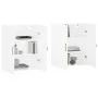 Wandschränke 2 Stk. Holzwerkstoff weiß von , Sideboards - Ref: Foro24-3197889, Preis: 160,66 €, Rabatt: %