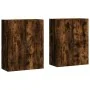 Wandschränke 2 Stk. Holzwerkstoff Eiche geräuchert von , Sideboards - Ref: Foro24-3197894, Preis: 158,99 €, Rabatt: %