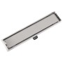 Linearer Duschablauf aus Edelstahl 630x140 mm von vidaXL, Abflüsse - Ref: Foro24-142172, Preis: 56,04 €, Rabatt: %