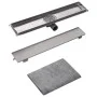 Linearer Duschablauf aus Edelstahl 630x140 mm von vidaXL, Abflüsse - Ref: Foro24-142172, Preis: 54,86 €, Rabatt: %