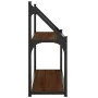Estantería de pared madera ingeniería marrón roble 60x21x51 cm de , Estantes y estanterías - Ref: Foro24-835463, Precio: 25,2...
