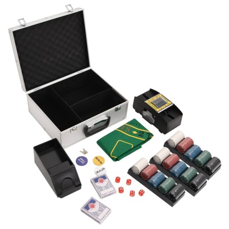Poker set 300 pieces 4 g by , Poker cases and chips - Ref: Foro24-80410, Price: 52,37 €, Discount: %