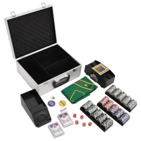 Juego de fichas de póker 300 piezas 11,5 g de , Estuches y fichas de póquer - Ref: Foro24-80412, Precio: 66,56 €, Descuento: %