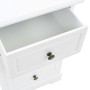 Mesita de noche MDF y madera de pino 35x32x59 cm de vidaXL, Mesitas de noche - Ref: Foro24-245756, Precio: 97,59 €, Descuento: %