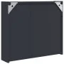 Badmöbel mit Spiegel und grauem LED-Licht 60x13x52 cm von , Badezimmerwaschtische - Ref: Foro24-357970, Preis: 90,15 €, Rabat...