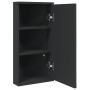 Eckbadezimmerschrank mit schwarzem Spiegel 30x24x60 cm von , Badezimmerwaschtische - Ref: Foro24-357979, Preis: 102,20 €, Rab...