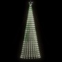 Árbol de Navidad cono de luz 688 LEDs blanco frío 300 cm