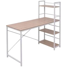 4-stufiger eichenfarbener Schreibtisch mit Regalen von vidaXL, Schreibtische - Ref: Foro24-20134, Preis: 101,48 €, Rabatt: %
