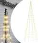 Árbol de Navidad en asta de bandera 550 LED blanco cálido 300cm de , Luces de Navidad - Ref: Foro24-358112, Precio: 47,30 €, ...