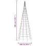 Weihnachtsbaum am Fahnenmast 550 warmweiße LEDs 300cm von , Weihnachtsbeleuchtung - Ref: Foro24-358112, Preis: 47,30 €, Rabat...