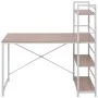 4-stufiger eichenfarbener Schreibtisch mit Regalen von vidaXL, Schreibtische - Ref: Foro24-20134, Preis: 101,48 €, Rabatt: %