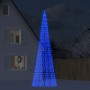 Weihnachtsbaum am Fahnenmast 1534 blaue LED 500 cm von , Weihnachtsbeleuchtung - Ref: Foro24-358119, Preis: 102,86 €, Rabatt: %