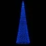 Weihnachtsbaum am Fahnenmast 1534 blaue LED 500 cm von , Weihnachtsbeleuchtung - Ref: Foro24-358119, Preis: 100,61 €, Rabatt: %