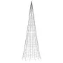 Weihnachtsbaum am Fahnenmast 1534 blaue LED 500 cm von , Weihnachtsbeleuchtung - Ref: Foro24-358119, Preis: 100,61 €, Rabatt: %