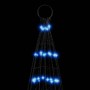 Weihnachtsbaum am Fahnenmast 1534 blaue LED 500 cm von , Weihnachtsbeleuchtung - Ref: Foro24-358119, Preis: 102,86 €, Rabatt: %