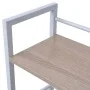 4-stufiger eichenfarbener Schreibtisch mit Regalen von vidaXL, Schreibtische - Ref: Foro24-20134, Preis: 101,48 €, Rabatt: %