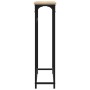 Mesa consola madera de ingeniería roble Sonoma 75x19,5x75 cm de , Mesas auxiliares - Ref: Foro24-834136, Precio: 34,09 €, Des...