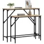 Console tables 2 units engineered wood Sonoma oak by , Side tables - Ref: Foro24-834141, Price: 55,54 €, Discount: %