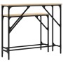 Mesas consolas 2 unidades madera de ingeniería roble Sonoma de , Mesas auxiliares - Ref: Foro24-834141, Precio: 56,30 €, Desc...