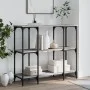 Engineered wood gray Sonoma console table 102x35x90 cm by , Side tables - Ref: Foro24-834148, Price: 65,22 €, Discount: %