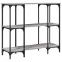 Mesa consola madera de ingeniería gris Sonoma 102x35x90 cm de , Mesas auxiliares - Ref: Foro24-834148, Precio: 66,07 €, Descu...