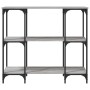 Mesa consola madera de ingeniería gris Sonoma 102x35x90 cm de , Mesas auxiliares - Ref: Foro24-834148, Precio: 66,07 €, Descu...