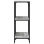 Engineered wood gray Sonoma console table 102x35x90 cm by , Side tables - Ref: Foro24-834148, Price: 65,22 €, Discount: %