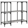 Engineered wood gray Sonoma console table 102x35x90 cm by , Side tables - Ref: Foro24-834148, Price: 65,22 €, Discount: %
