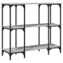 Mesa consola madera de ingeniería gris Sonoma 102x35x90 cm de , Mesas auxiliares - Ref: Foro24-834148, Precio: 66,07 €, Descu...