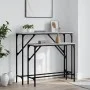 Console tables 2 units in Sonoma gray engineered wood by , Side tables - Ref: Foro24-834143, Price: 53,97 €, Discount: %