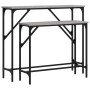 Console tables 2 units in Sonoma gray engineered wood by , Side tables - Ref: Foro24-834143, Price: 54,67 €, Discount: %