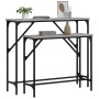 Console tables 2 units in Sonoma gray engineered wood by , Side tables - Ref: Foro24-834143, Price: 54,67 €, Discount: %
