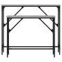 Console tables 2 units in Sonoma gray engineered wood by , Side tables - Ref: Foro24-834143, Price: 54,67 €, Discount: %