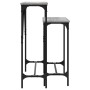 Console tables 2 units in Sonoma gray engineered wood by , Side tables - Ref: Foro24-834143, Price: 54,67 €, Discount: %