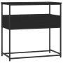 Konsolentisch aus schwarzem Holzwerkstoff 75x40x75 cm von , Seitentische - Ref: Foro24-834155, Preis: 64,26 €, Rabatt: %