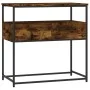 Engineered wood smoked oak console table 75x40x75 cm by , Side tables - Ref: Foro24-834157, Price: 52,55 €, Discount: %