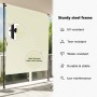 Estor enrollable de exterior color crema 200x270 cm