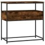Engineered wood smoked oak console table 75x40x75 cm by , Side tables - Ref: Foro24-834157, Price: 52,55 €, Discount: %