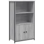 Hohes Sideboard Holzwerkstoff Sonoma grau 62x32x103,5 cm von , Sideboards - Ref: Foro24-834218, Preis: 73,98 €, Rabatt: %