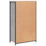Tall Sonoma gray engineered wood sideboard 62x32x103.5 cm by , Sideboards - Ref: Foro24-834218, Price: 74,95 €, Discount: %