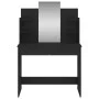 Tocador con espejo negro 96x39x142 cm de , Tocadores para dormitorios - Ref: Foro24-837575, Precio: 89,50 €, Descuento: %