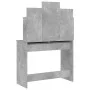 Dresser with concrete gray mirror 96x39x142 cm by , Bedroom Dressers - Ref: Foro24-837577, Price: 79,22 €, Discount: %