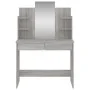 Tocador con espejo color gris Sonoma 96x39x142 cm de , Tocadores para dormitorios - Ref: Foro24-837580, Precio: 120,73 €, Des...