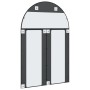 Espejo de pared arco de hierro negro 100x150 cm de , Espejos - Ref: Foro24-3200614, Precio: 205,52 €, Descuento: %