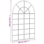 Espejo de pared arco de hierro negro 100x150 cm de , Espejos - Ref: Foro24-3200614, Precio: 205,52 €, Descuento: %