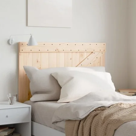 Solid pine wood headboard 100x104 cm by , Headboards and footboards - Ref: Foro24-358398, Price: 40,98 €, Discount: %
