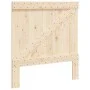 Cabecero de madera maciza de pino 100x104 cm de , Cabeceros y pies de cama - Ref: Foro24-358398, Precio: 40,98 €, Descuento: %