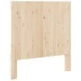 Cabecero de madera maciza de pino 100x104 cm de , Cabeceros y pies de cama - Ref: Foro24-358398, Precio: 40,98 €, Descuento: %